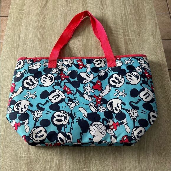 PREOWNED… DISNEY “Mickey Mouse” Insulated / Cooler Tote Bag - Picture 2 of 5
